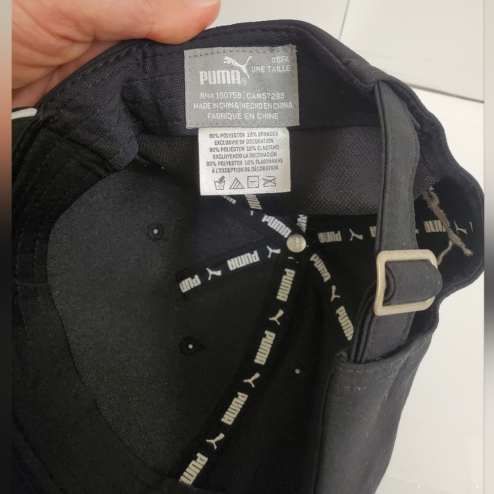 New with tags puma women's black cap - Picture 6 of 7